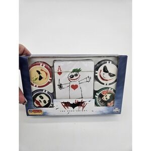 Limited RARE The Dark Knight The Joker Set Poker DC Direct NIB